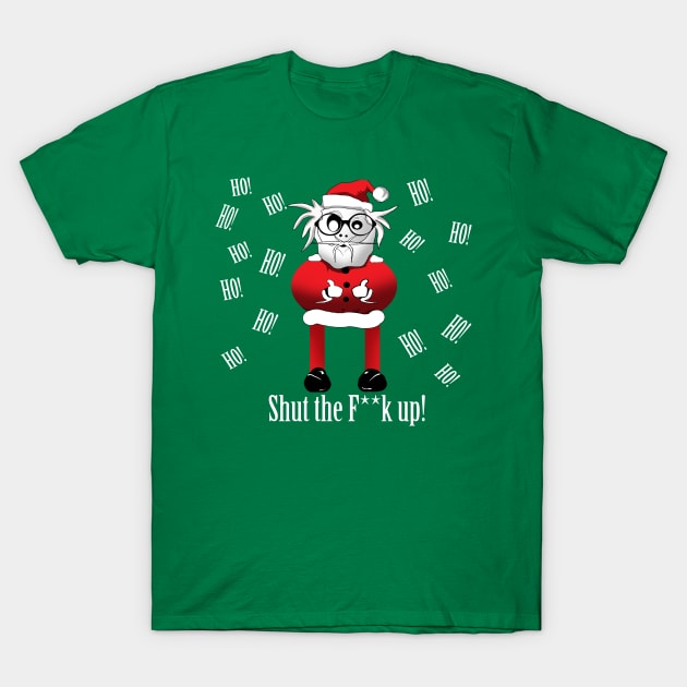 Rude Funny Santa Ugly Sweater